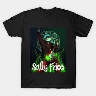 Sally Face Guitar T-Shirt